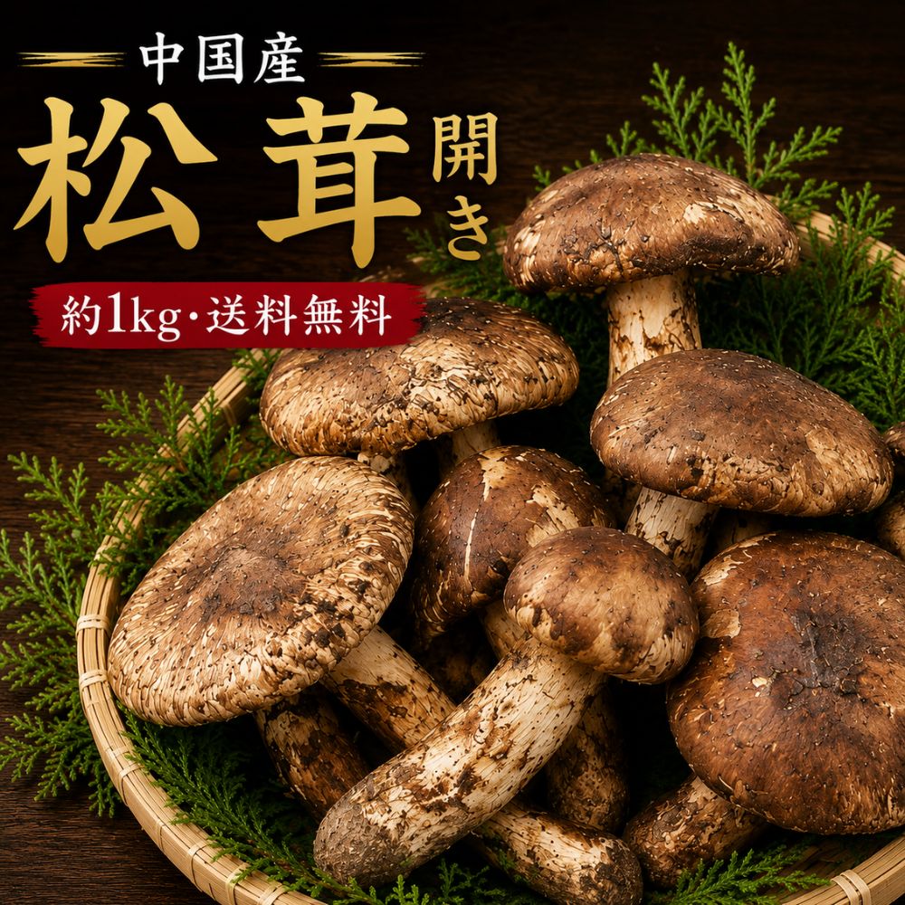 松茸（開き）