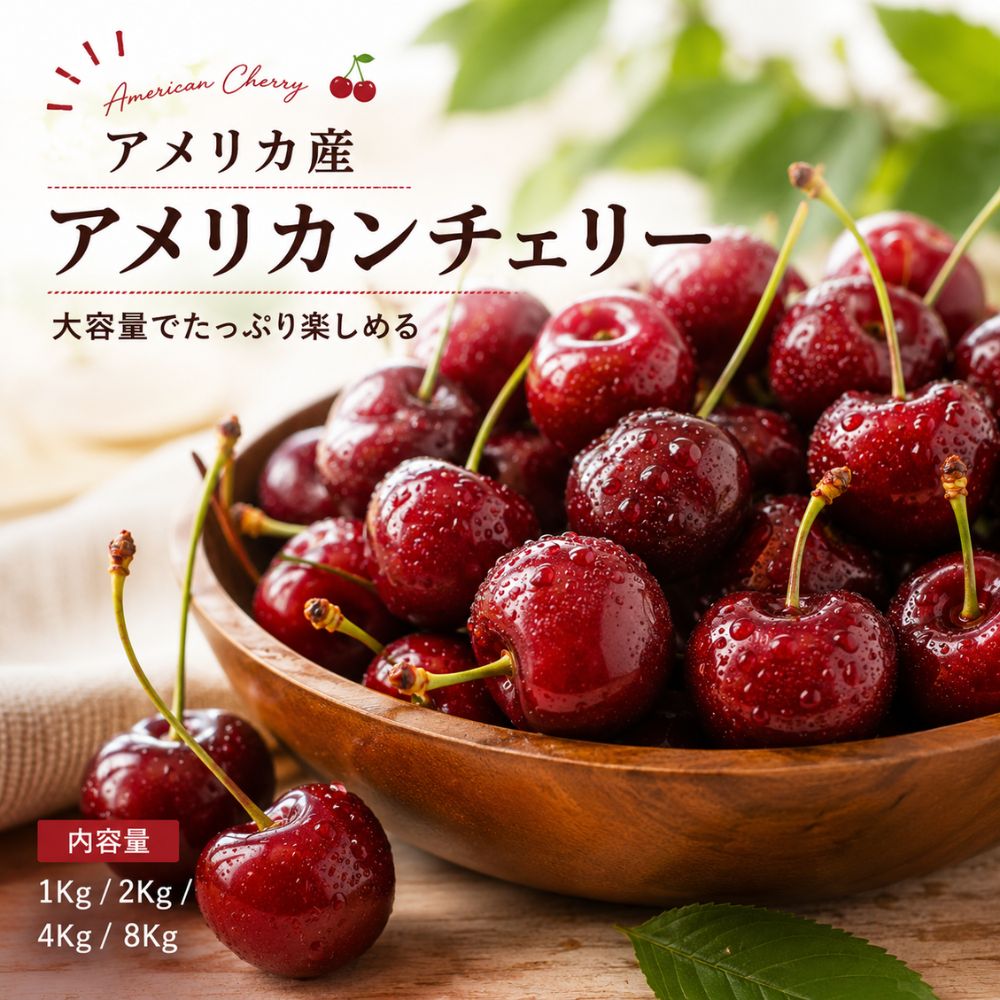 アメリカンチェリー【期間限定価格】