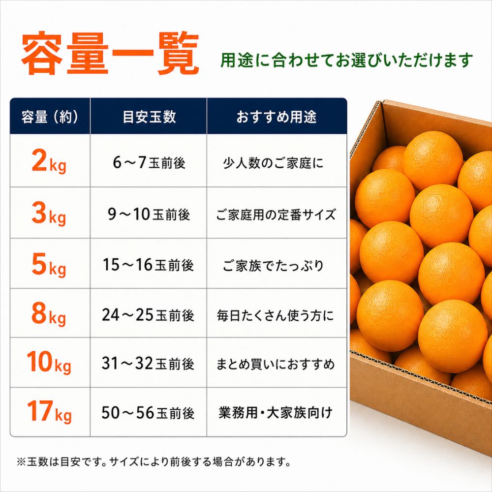アメリカ産オレンジ