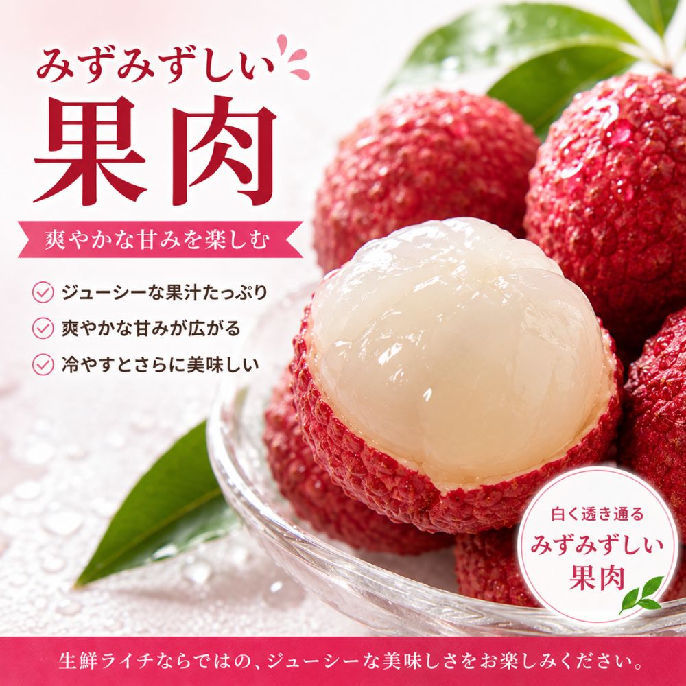 生鮮ライチ