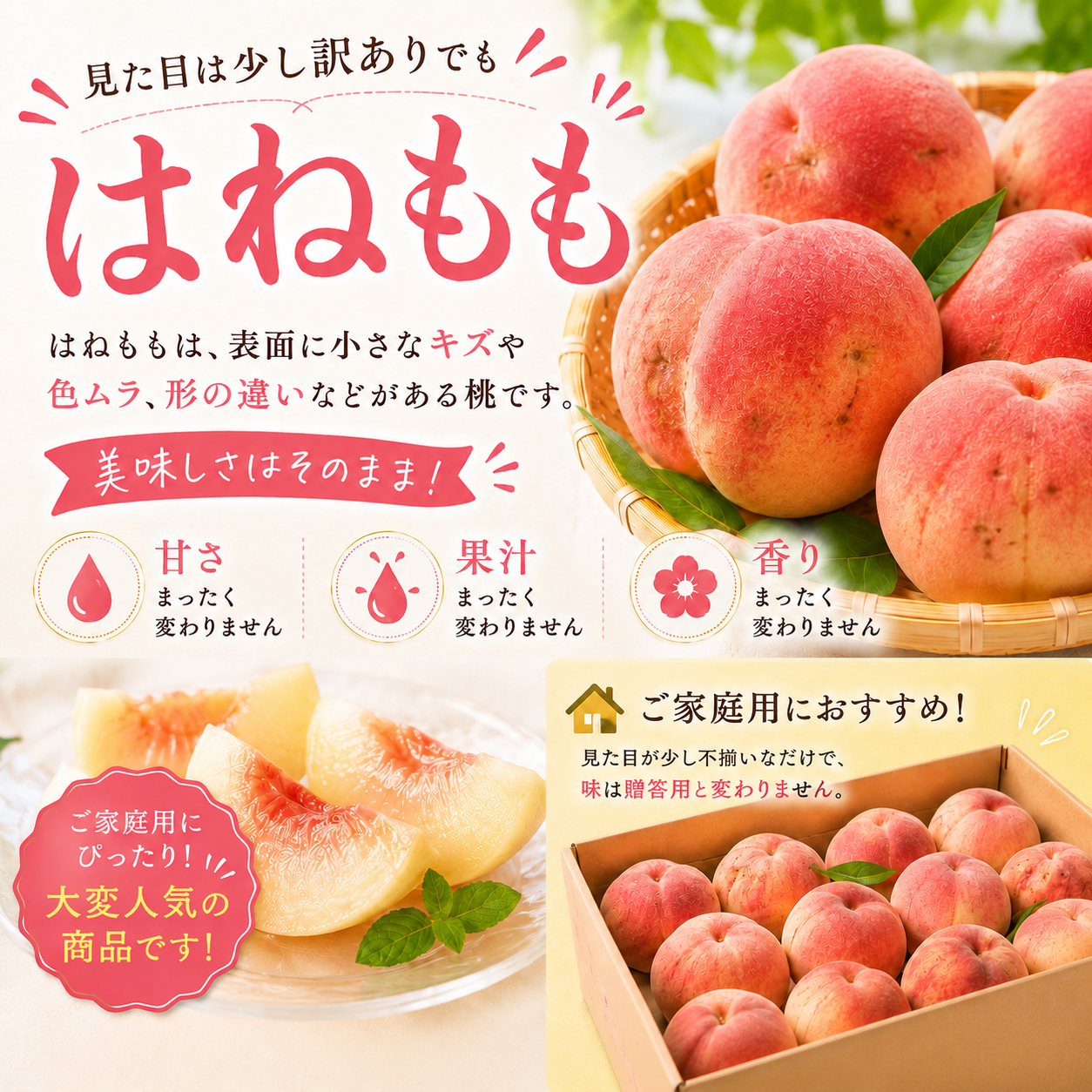 はねもも（訳あり）